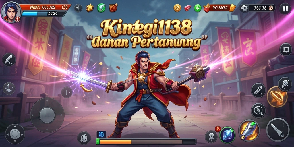 Tampilan gameplay KING138 yang menarik dengan aksi strategi yang dinamis.