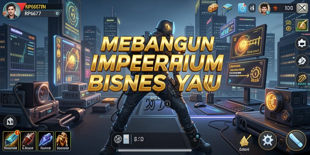 Tampilan gameplay RP6677 yang penuh warna dan strategi.